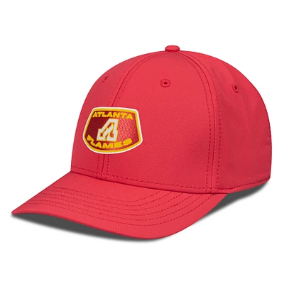 Men's Levelwear Red Atlanta Flames Retro Skylight Rise Flex Hat