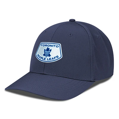 Men's Levelwear Navy Toronto Maple Leafs Retro Skylight Rise Flex Hat
