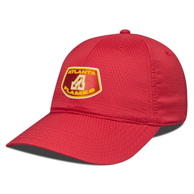 Men's Levelwear Red Atlanta Flames Retro Skylight Matrix Adjustable Hat