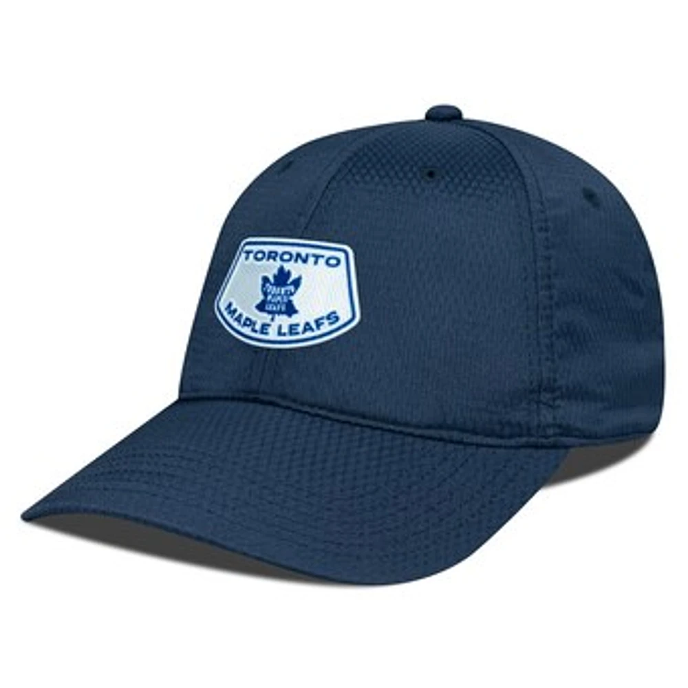 Men's Levelwear Navy Toronto Maple Leafs Retro Skylight Matrix Adjustable Hat