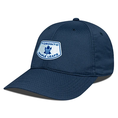 Men's Levelwear Navy Toronto Maple Leafs Retro Skylight Matrix Adjustable Hat