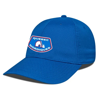 Men's Levelwear Blue Quebec Nordiques Retro Skylight Matrix Adjustable Hat