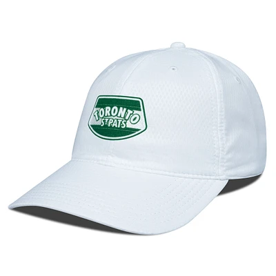 Men's Levelwear White Toronto St. Pats Retro Skylight Matrix Adjustable Hat