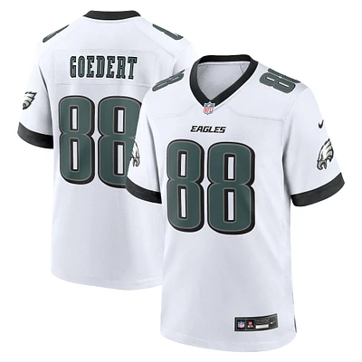 Men's Nike Dallas Goedert White Philadelphia Eagles Game Jersey
