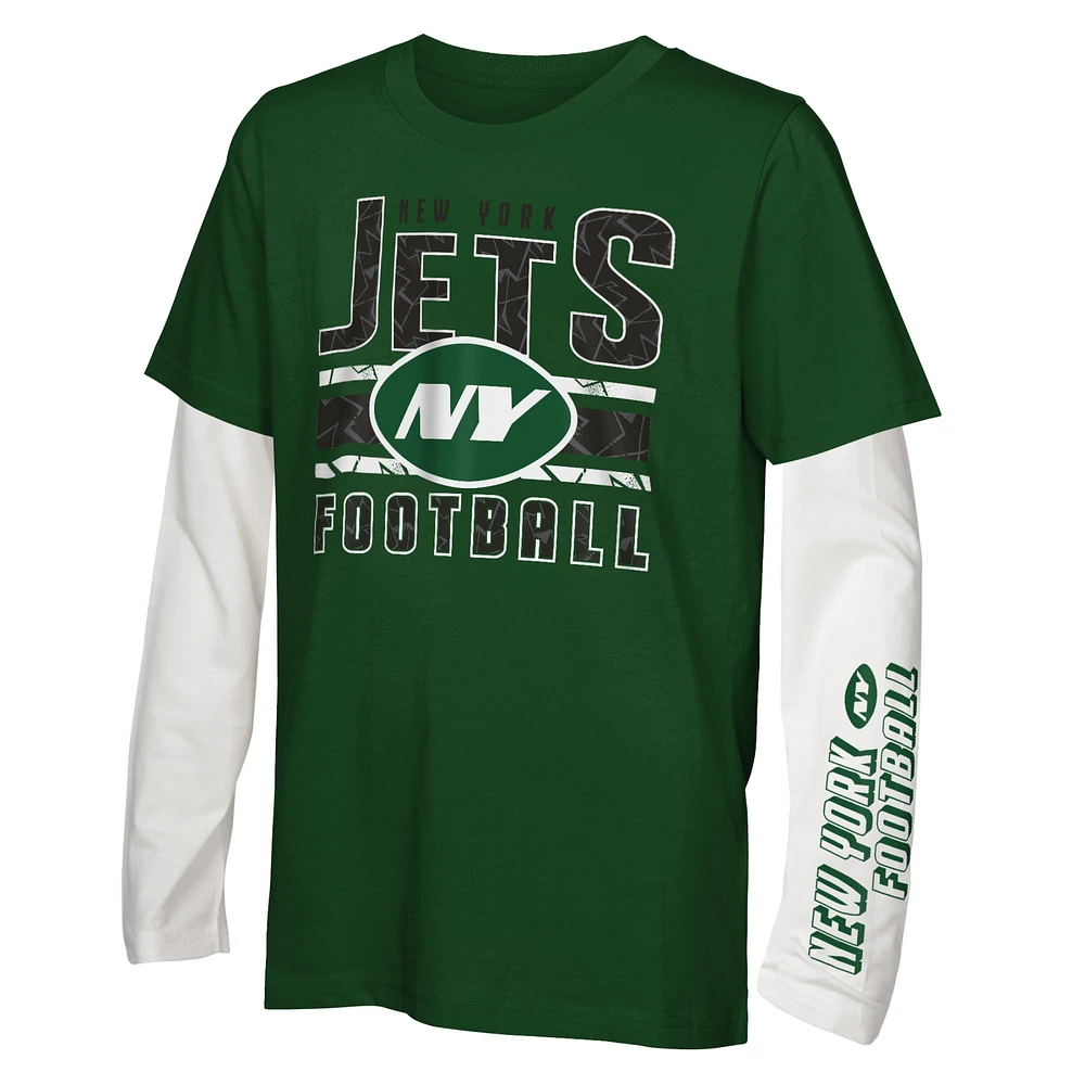 Preschool New York Jets In the Mix T-Shirt Combo Set