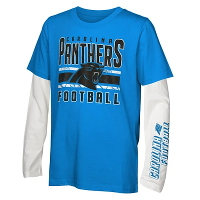 Preschool Carolina Panthers In the Mix T-Shirt Combo Set