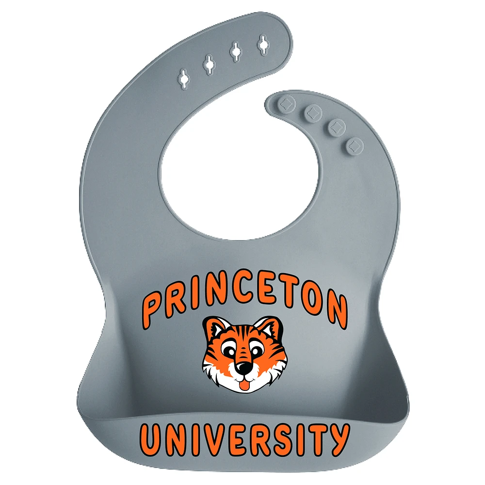 Infant Garb Princeton Tigers Silicone Crumb Catcher Bib