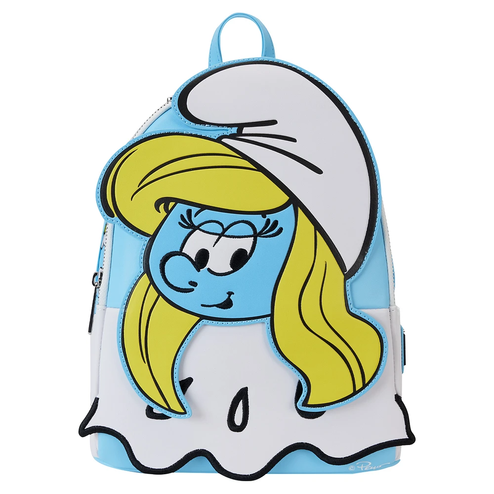 Loungefly The Smurfs Smurfette Cosplay Mini Backpack