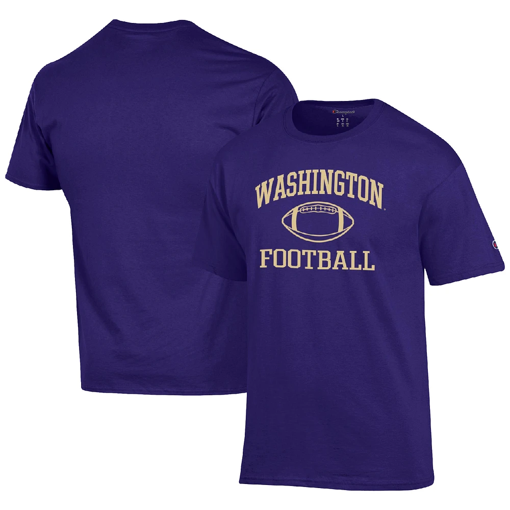 Men's Champion Washington Huskies Football Icon T-Shirt