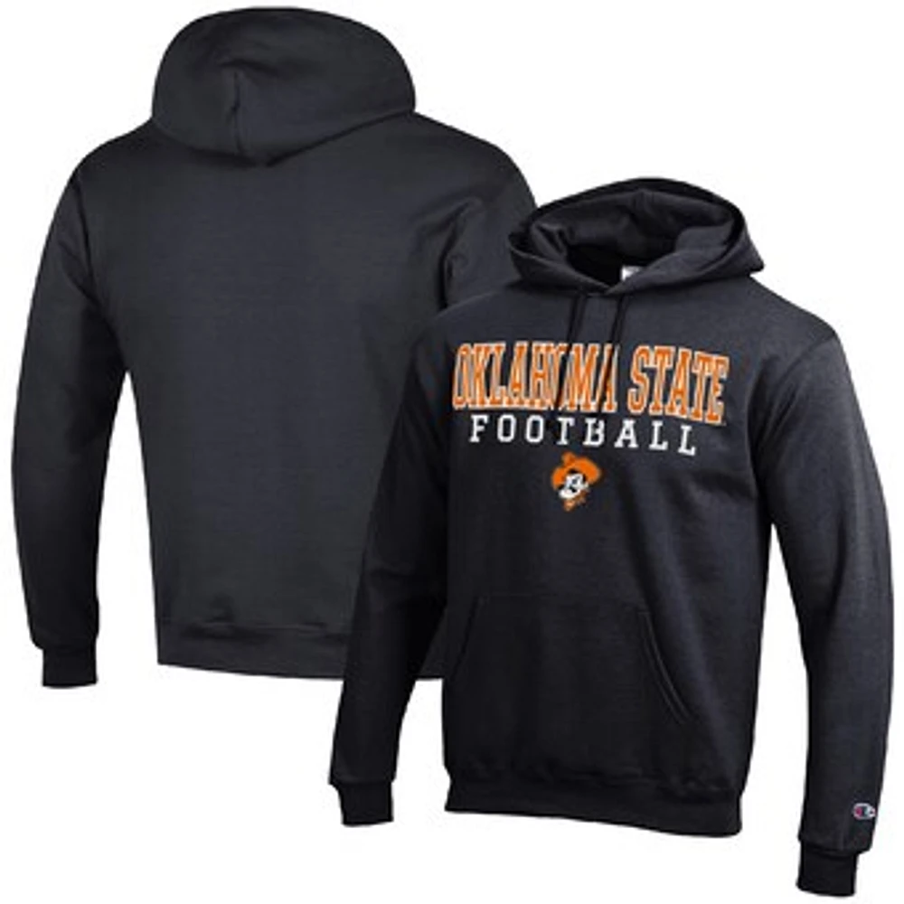 Men's Champion Oklahoma State Cowboys Football Stack Pullover Hoodie