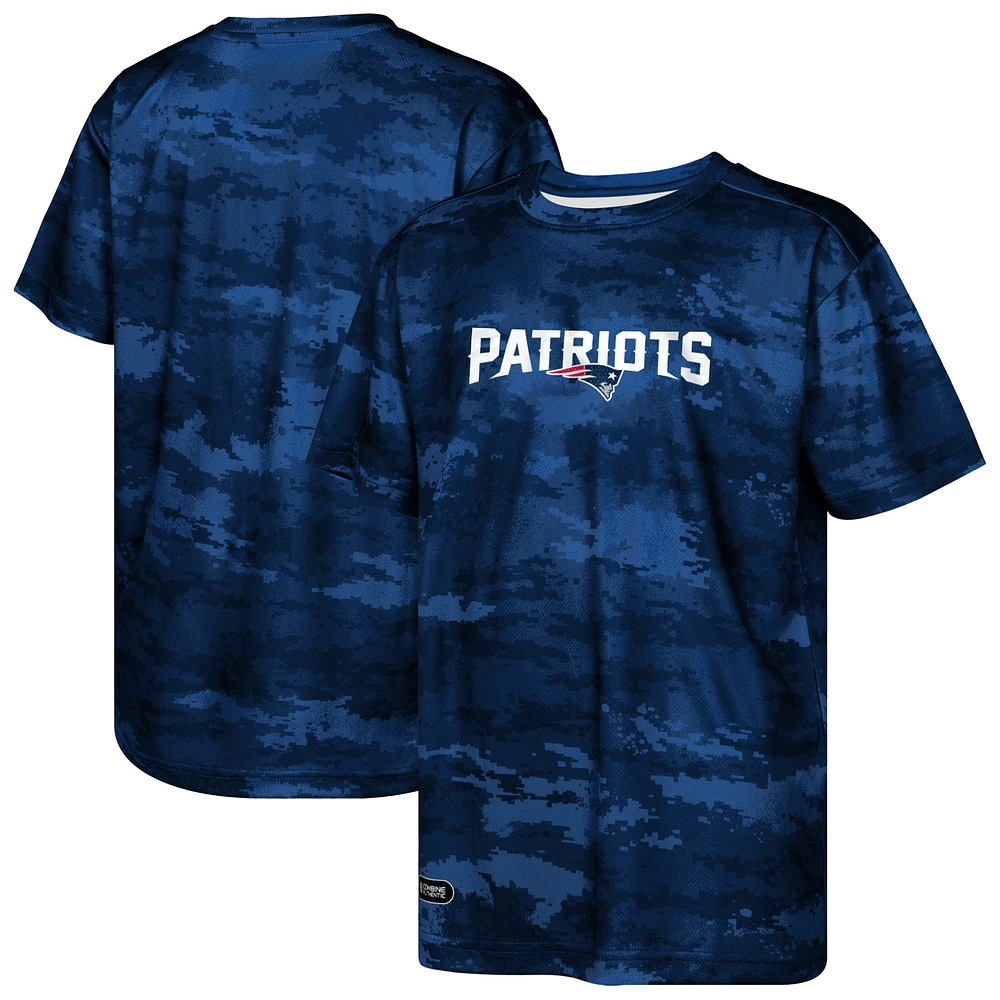 Preschool Navy New England Patriots Scrimmage T-Shirt