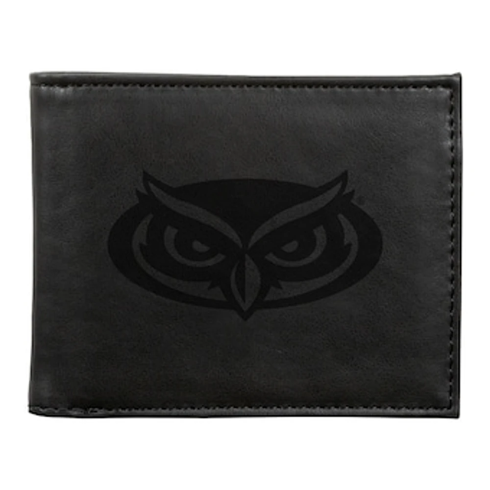 Black Florida Atlantic Owls Billfold Wallet
