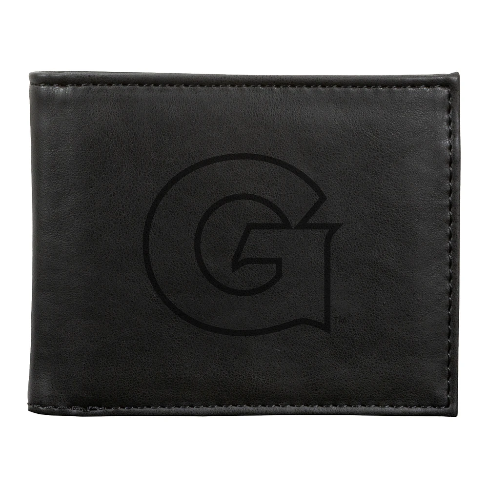 Black Georgetown Hoyas Billfold Wallet