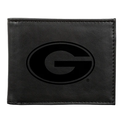 Black Georgia Bulldogs Billfold Wallet