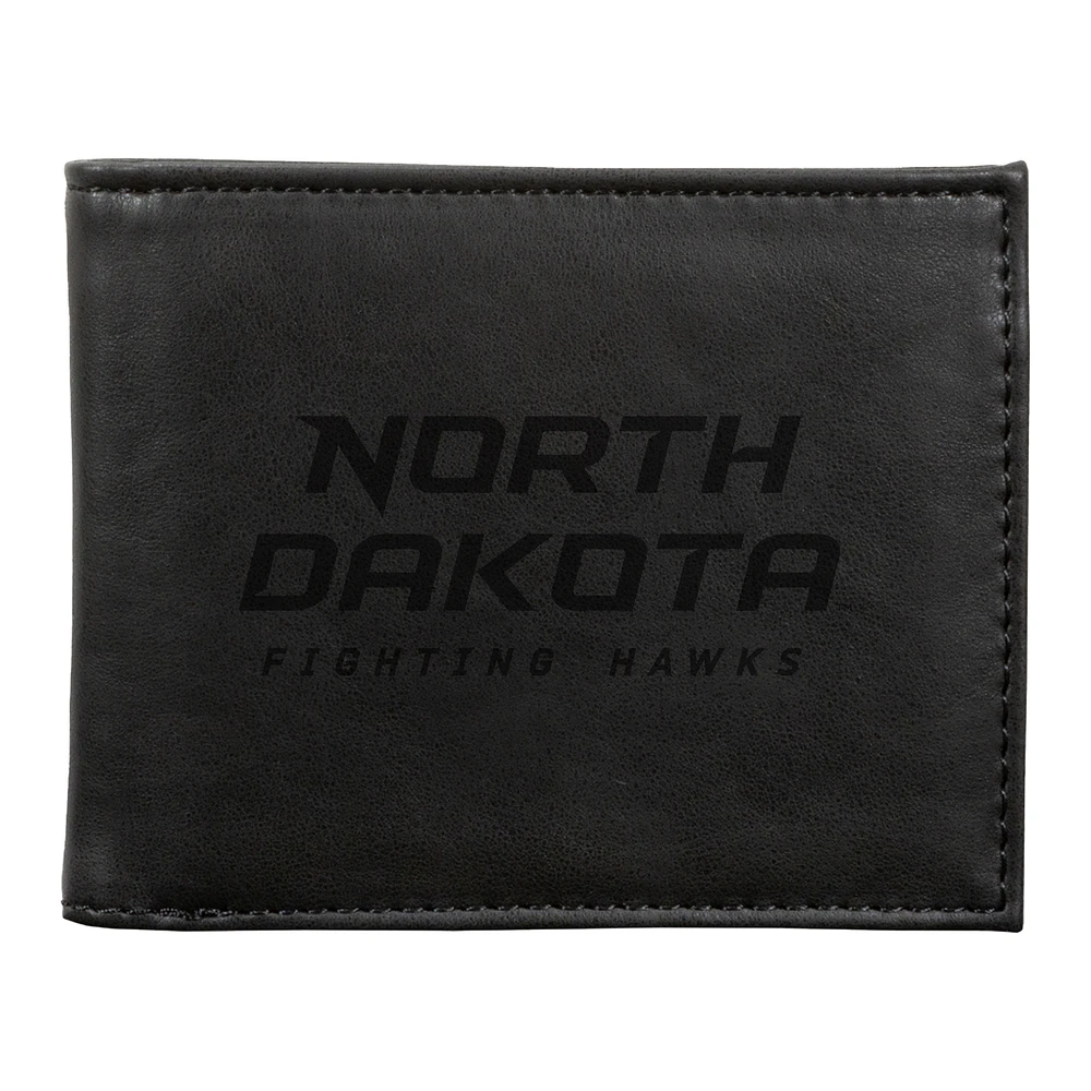 Black North Dakota Billfold Wallet