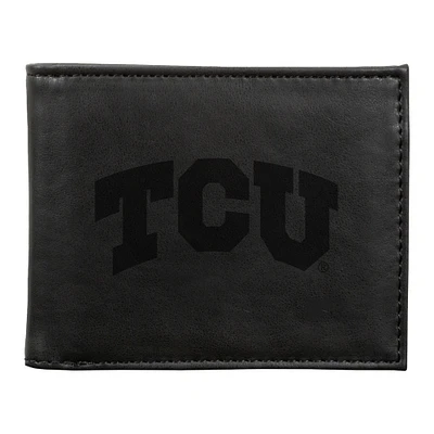 Black TCU Horned Frogs Billfold Wallet