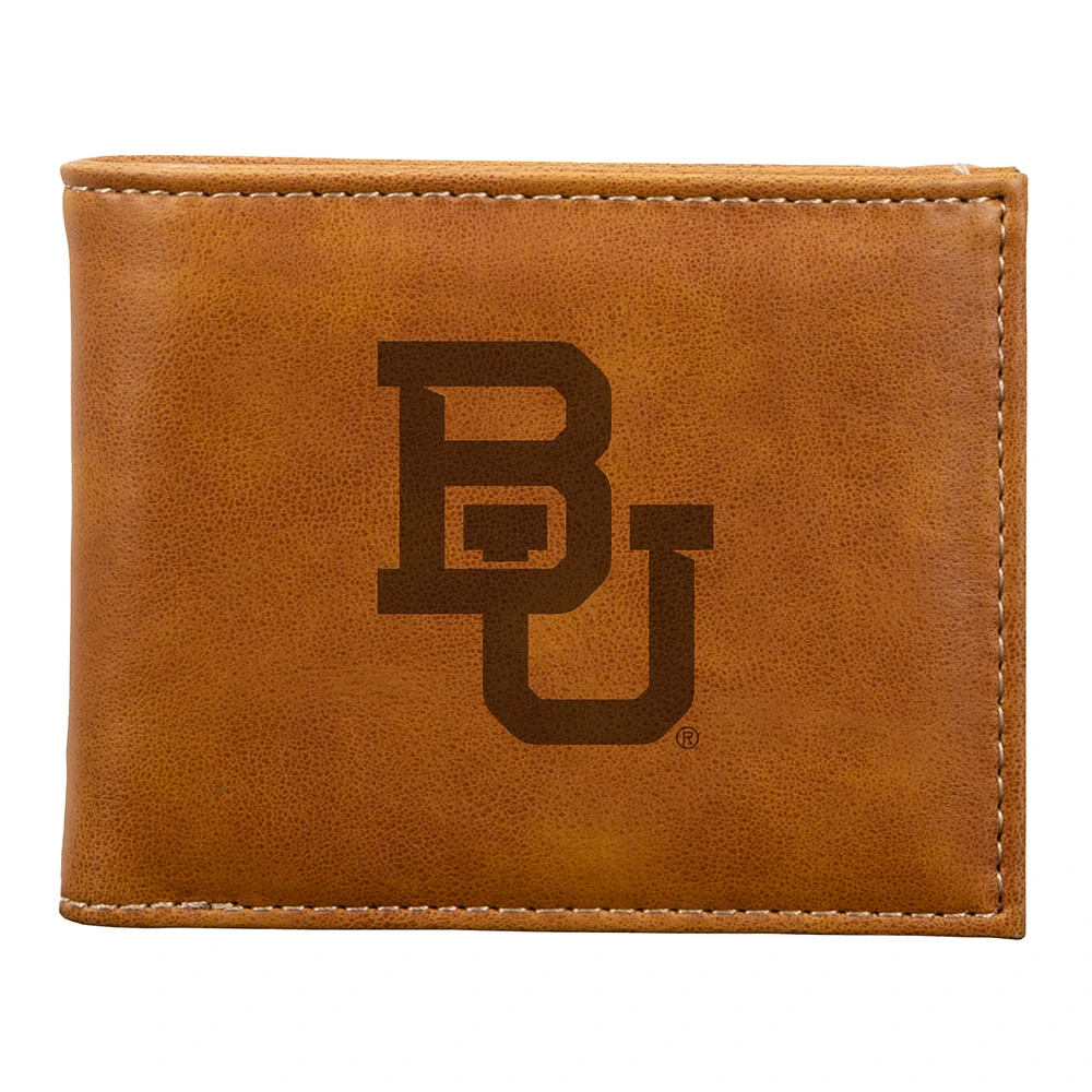 Brown Baylor Bears Billfold Wallet