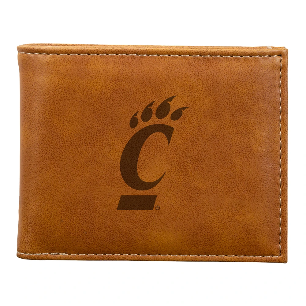 Brown Cincinnati Bearcats Billfold Wallet