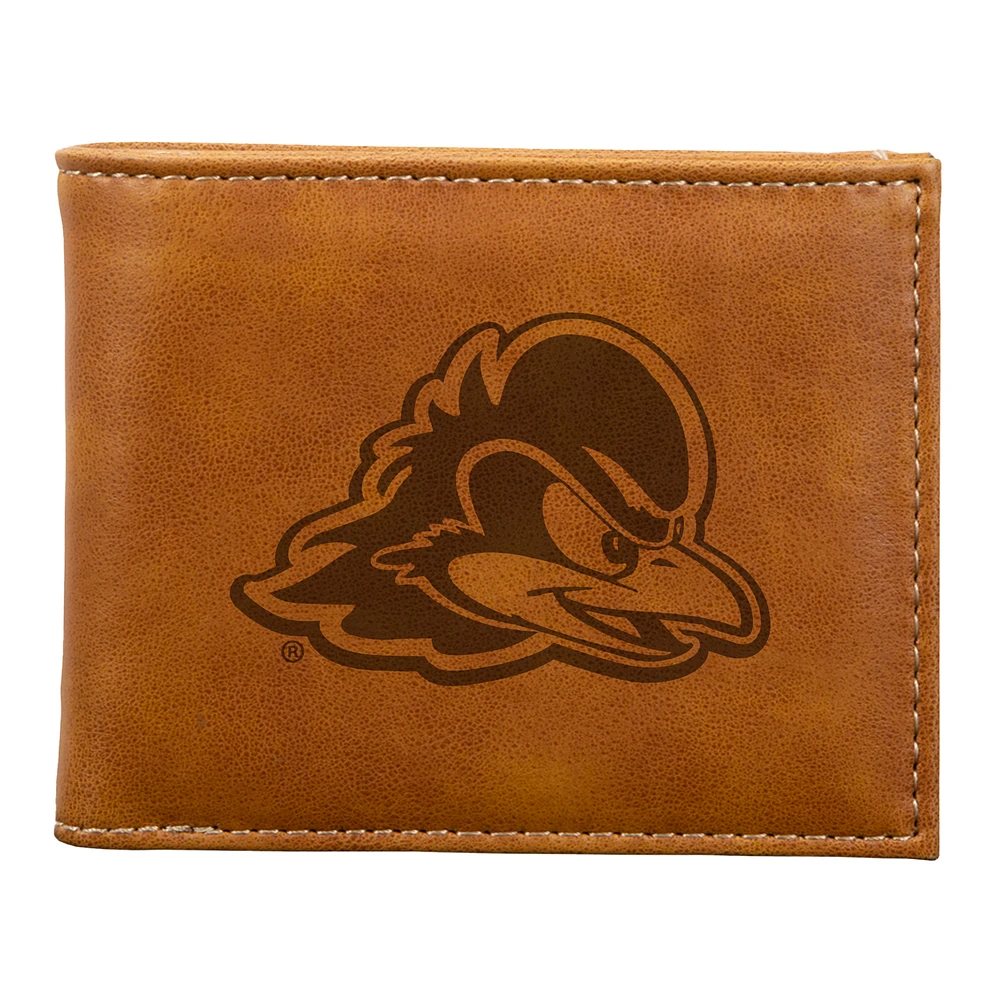 Brown Delaware Fightin' Blue Hens Billfold Wallet