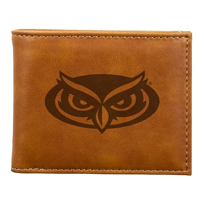 Brown Florida Atlantic Owls Billfold Wallet