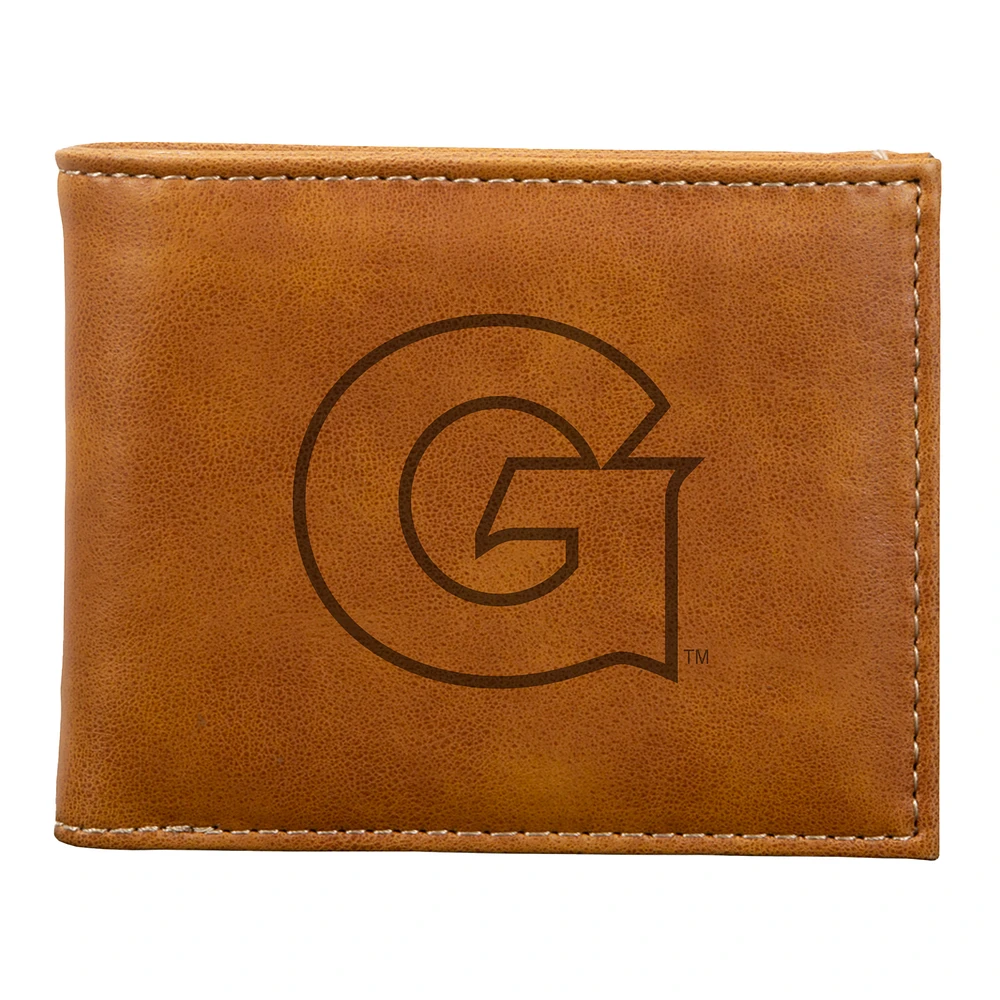 Brown Georgetown Hoyas Billfold Wallet