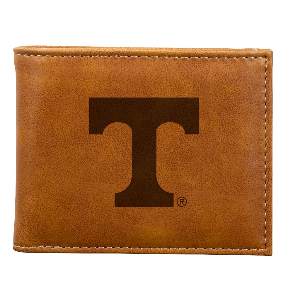 Brown Tennessee Volunteers Billfold Wallet