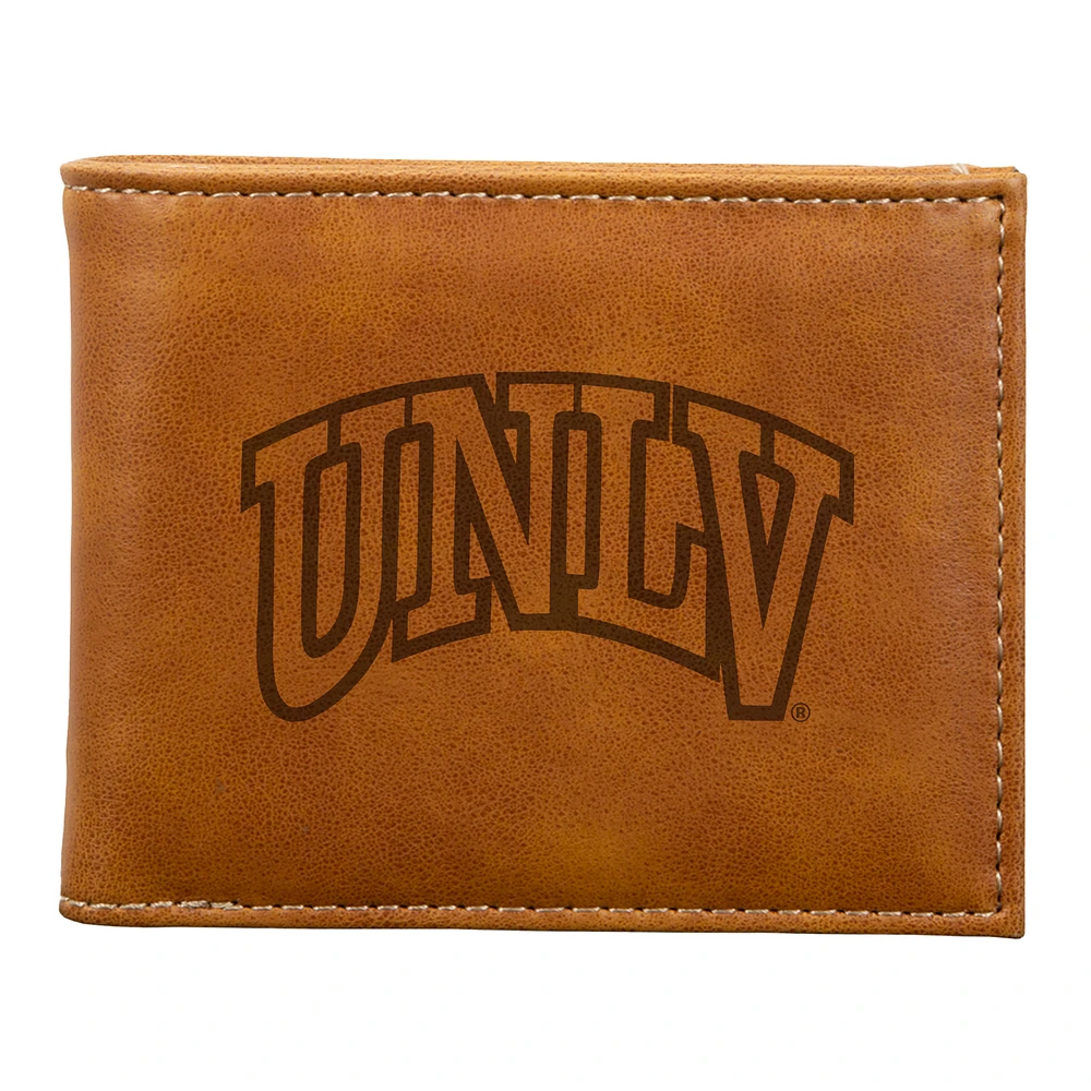 Brown UNLV Rebels Billfold Wallet