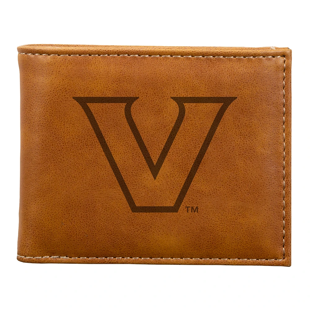 Brown Vanderbilt Commodores Billfold Wallet