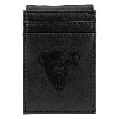 Black Maine Black Bears Front Pocket Wallet