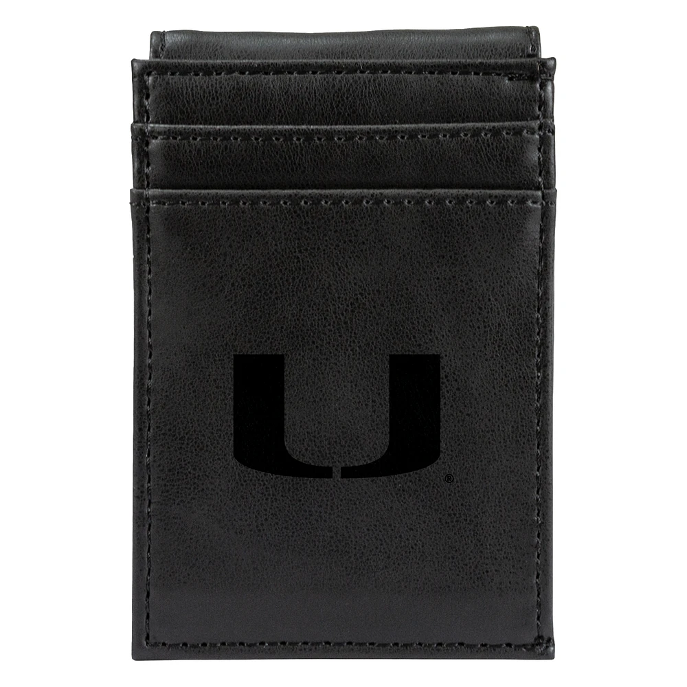 Miami Hurricanes Front Pocket Wallet