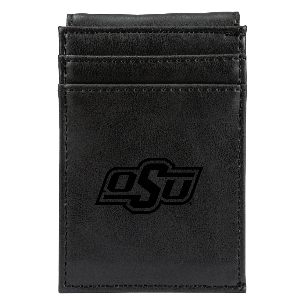 Oklahoma State Cowboys Front Pocket Wallet
