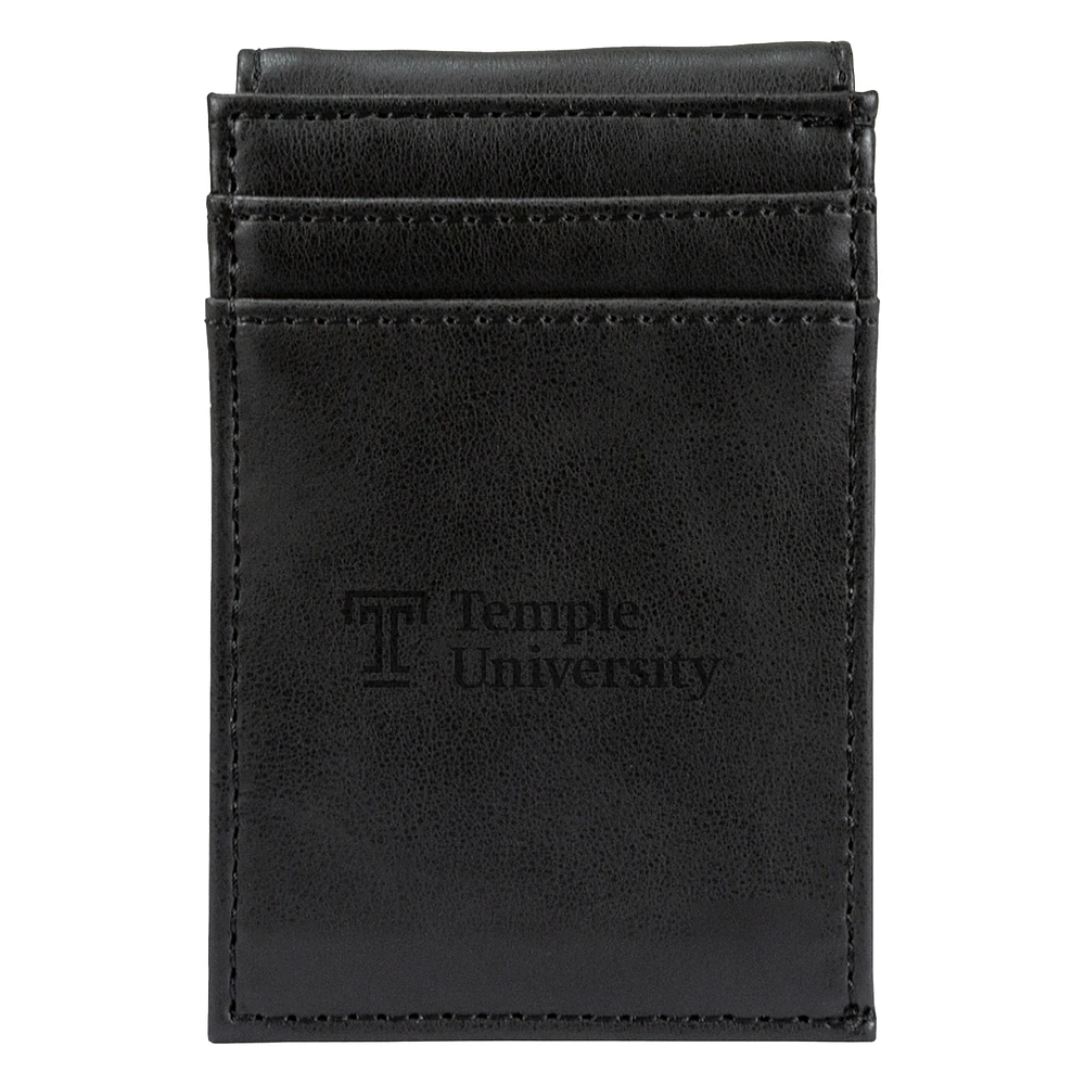 Temple Owls Front Pocket Wallet