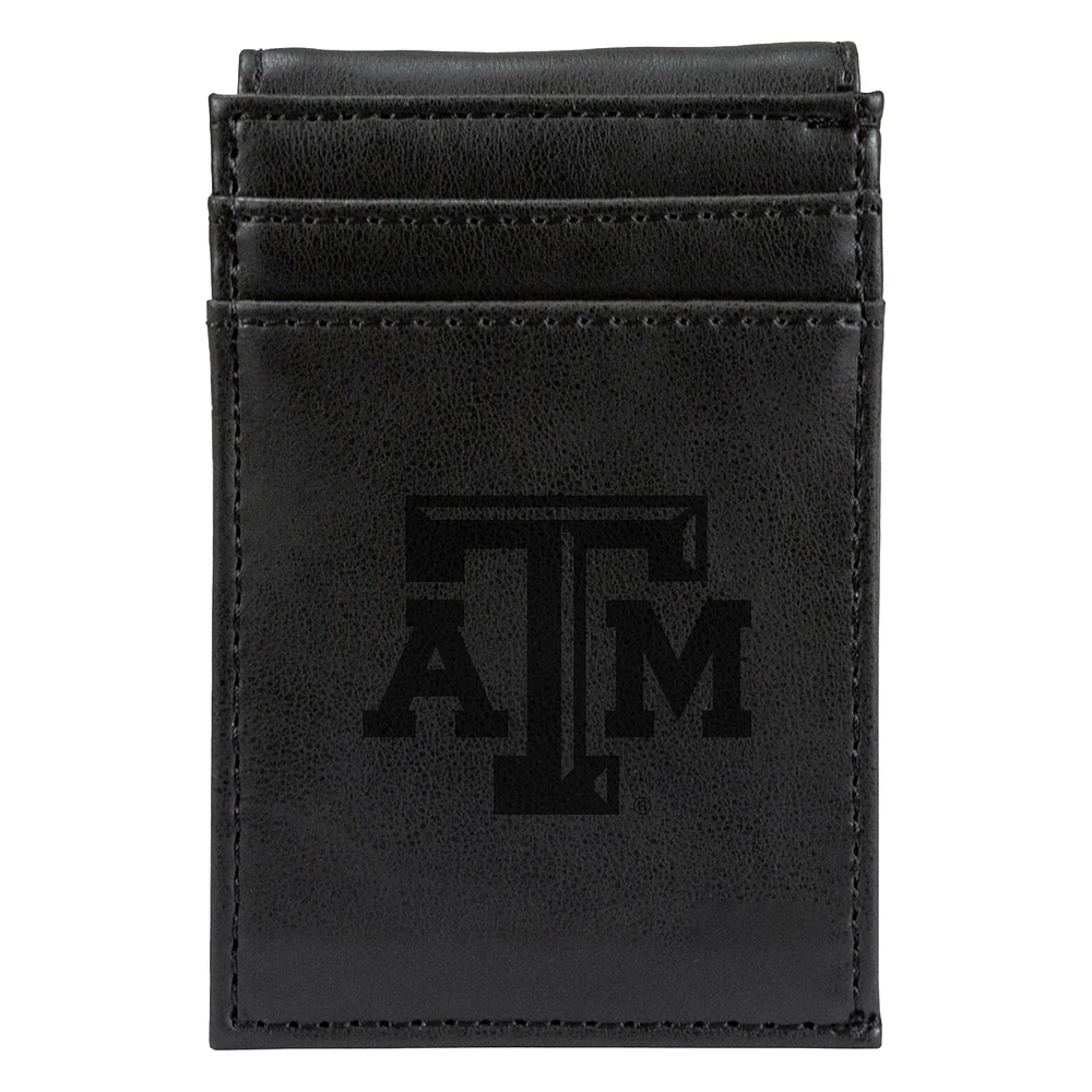 Black Texas A&M Aggies Front Pocket Wallet