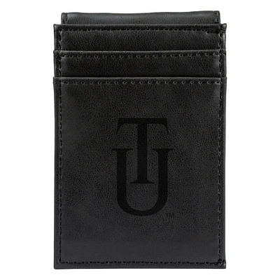 Black Tuskegee Golden Tigers Front Pocket Wallet