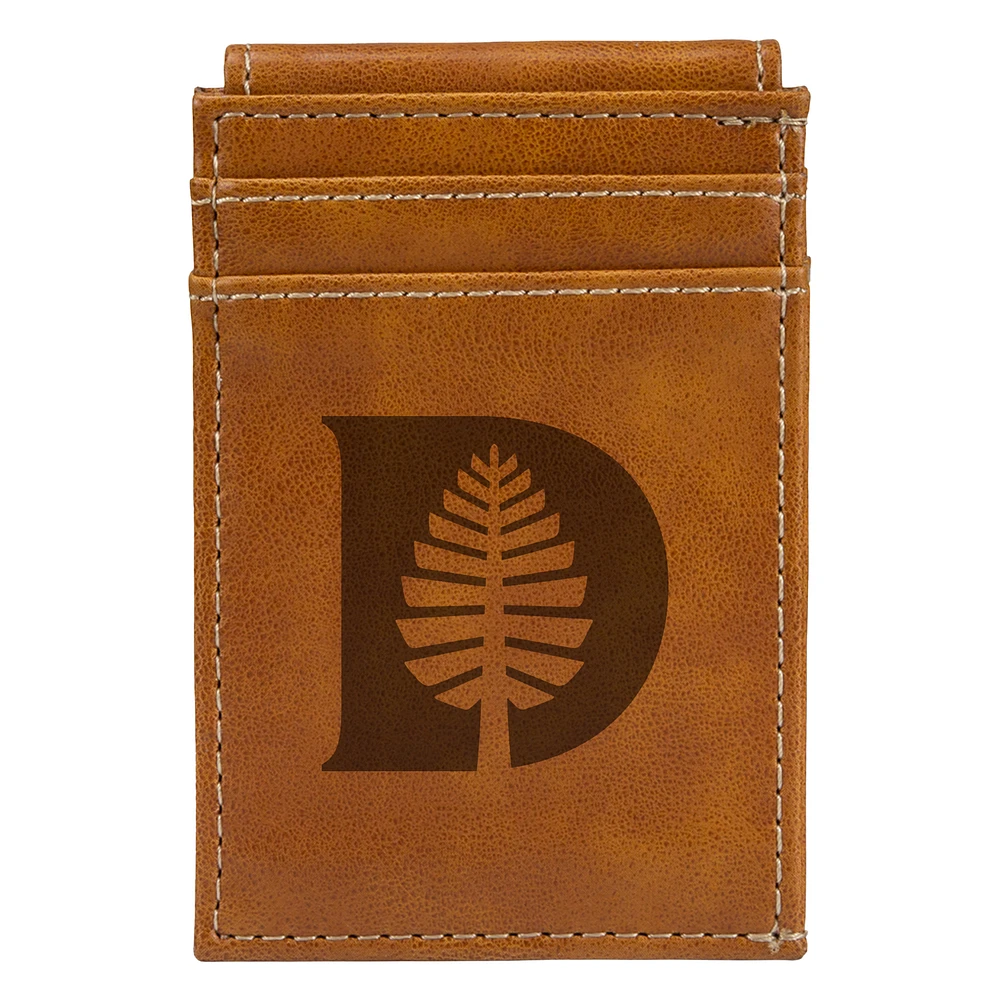 Brown Dartmouth Big Green Front Pocket Wallet