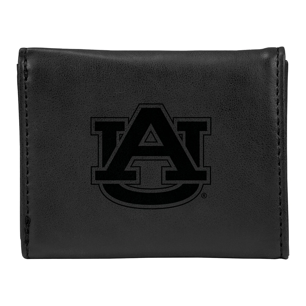 Black Auburn Tigers Trifold Wallet