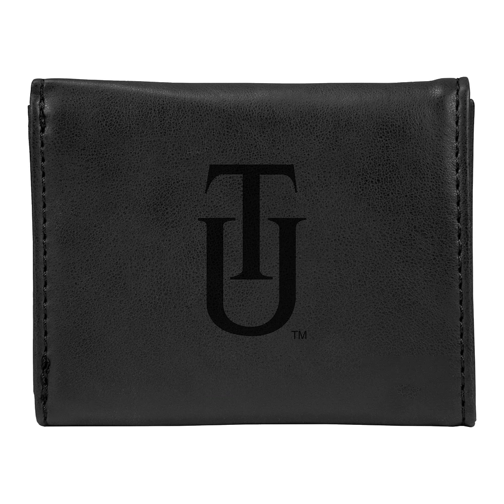 Black Tuskegee Golden Tigers Trifold Wallet