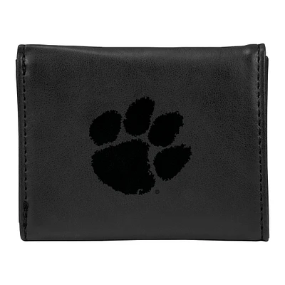 Black Clemson Tigers Trifold Wallet