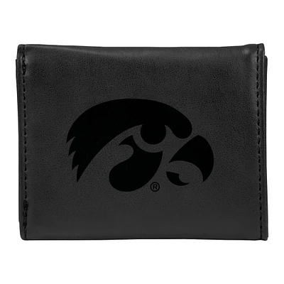 Black Iowa Hawkeyes Trifold Wallet