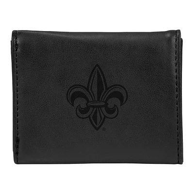 Black Louisiana Ragin' Cajuns Trifold Wallet