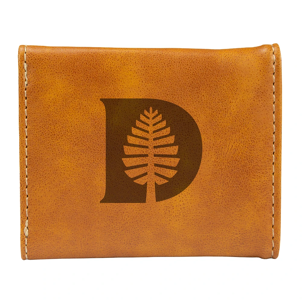 Brown Dartmouth Big Green Trifold Wallet