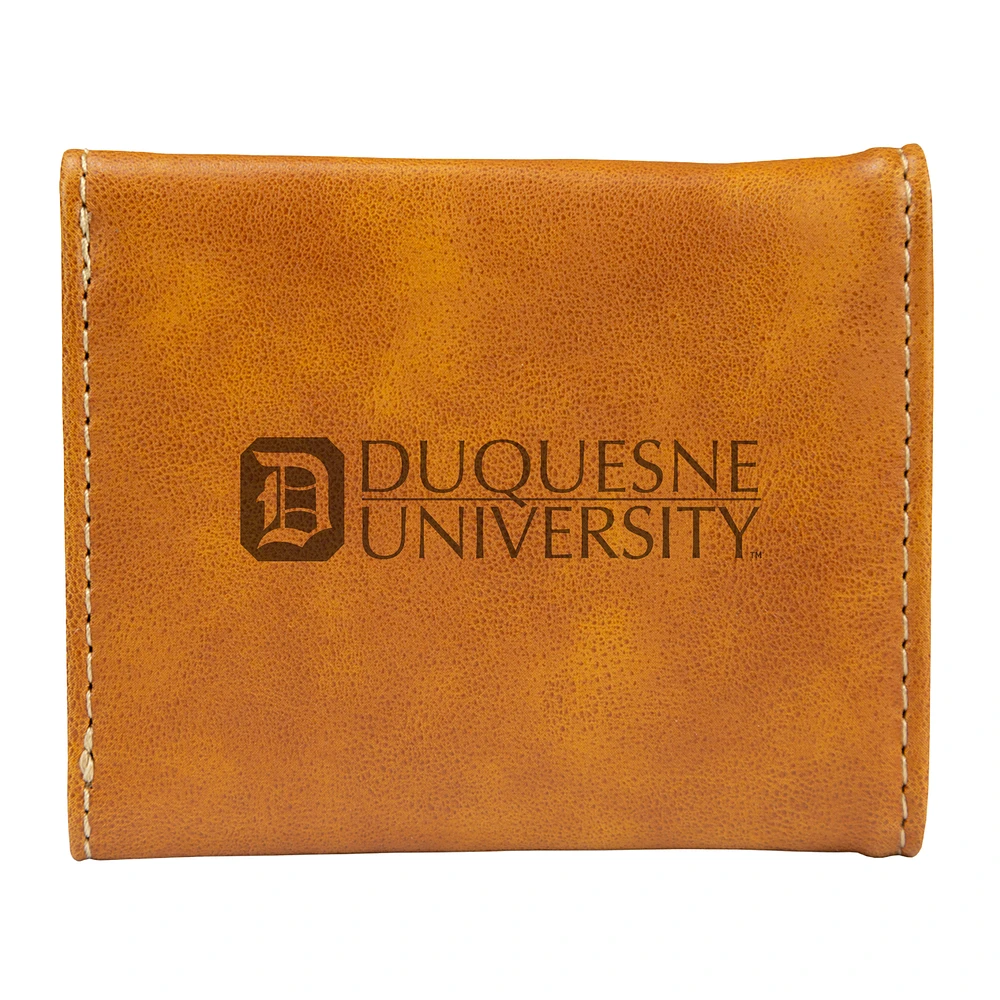 Brown Duquesne Dukes Trifold Wallet