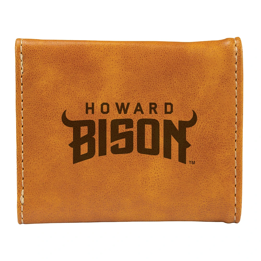 Brown Howard Bison Trifold Wallet