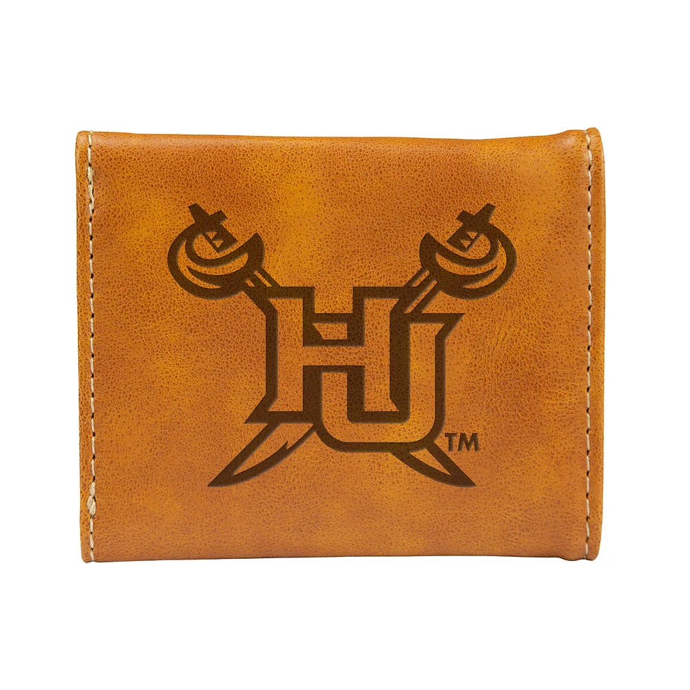 Brown Hampton Pirates Trifold Wallet