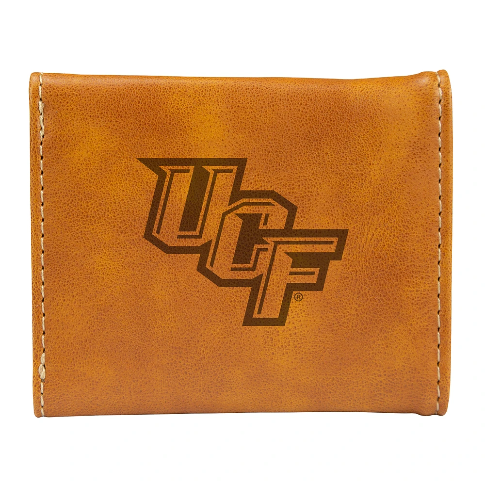 Brown UCF Knights Trifold Wallet