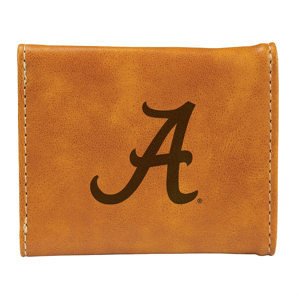 Brown Alabama Crimson Tide Trifold Wallet