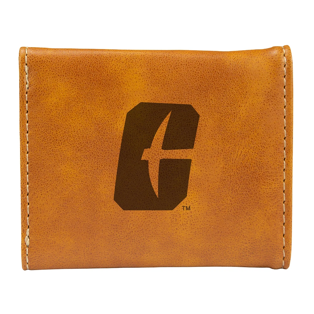 Brown Charlotte 49ers Trifold Wallet