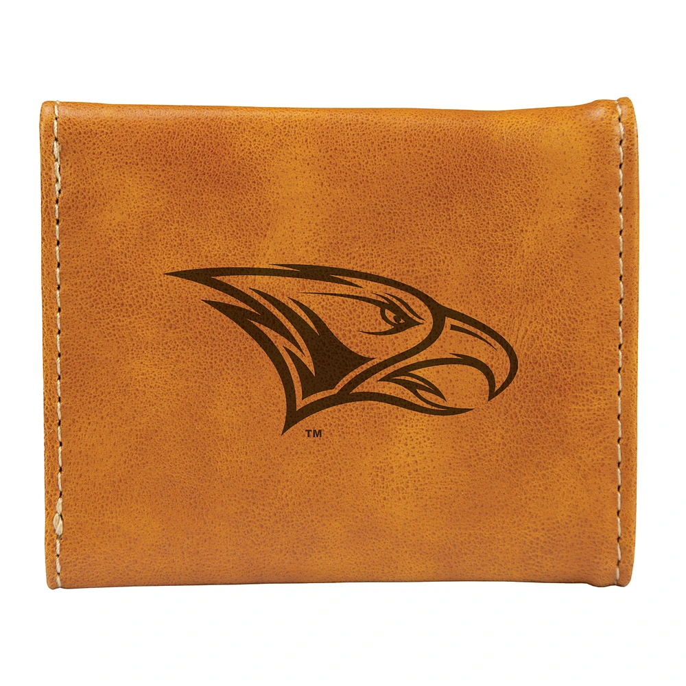 Brown North Carolina Central Eagles Trifold Wallet
