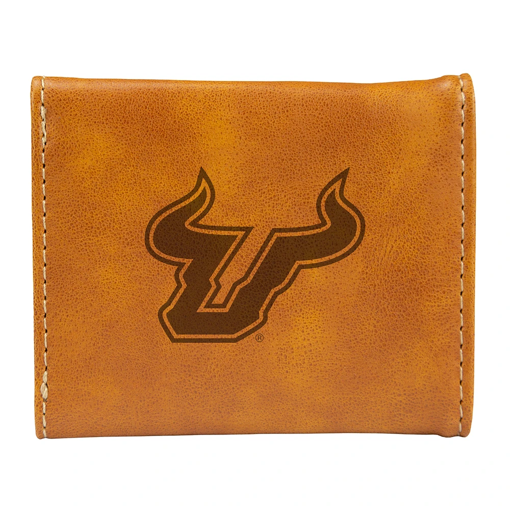 Brown South Florida Bulls Trifold Wallet