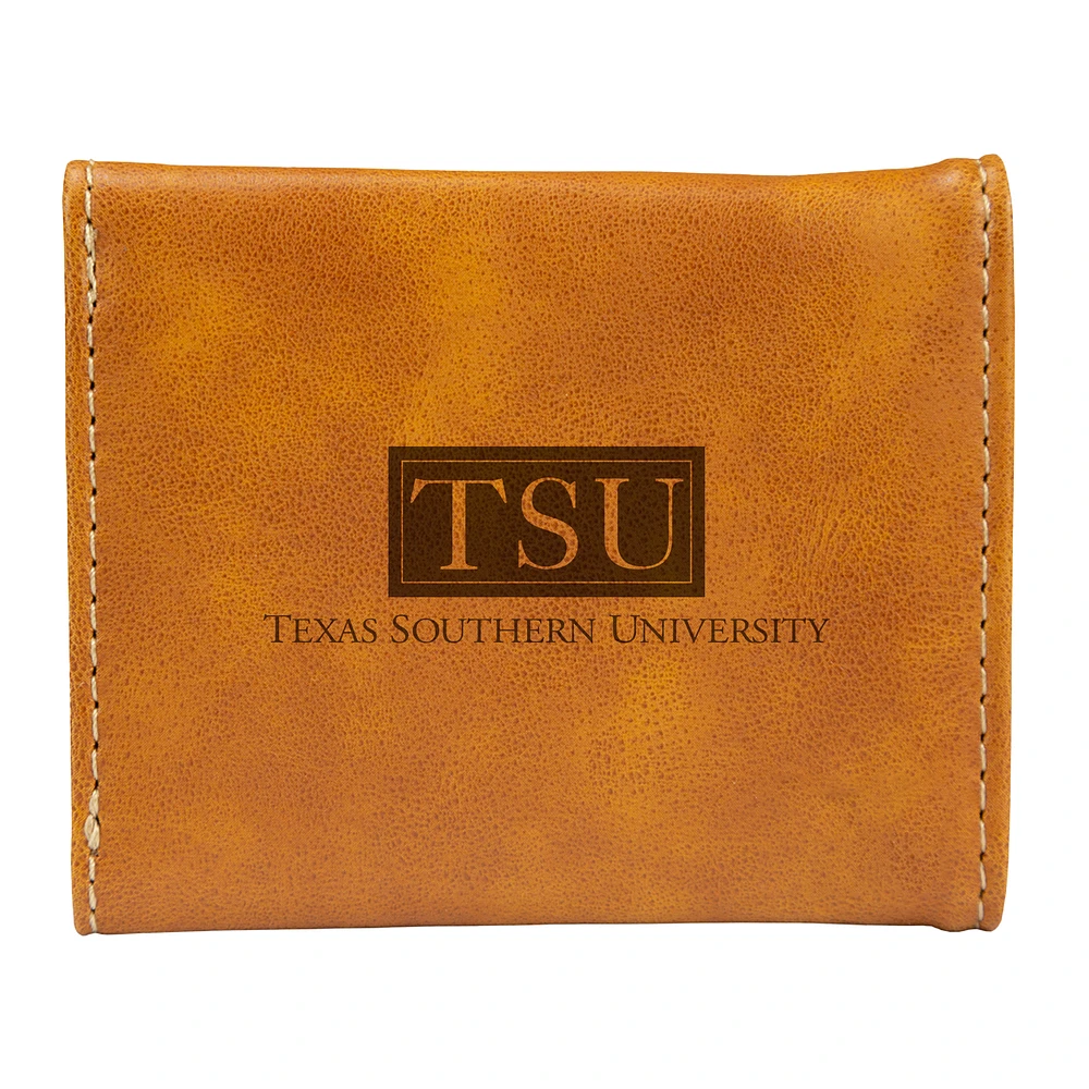 Brown Texas Southern Tigers Trifold Wallet